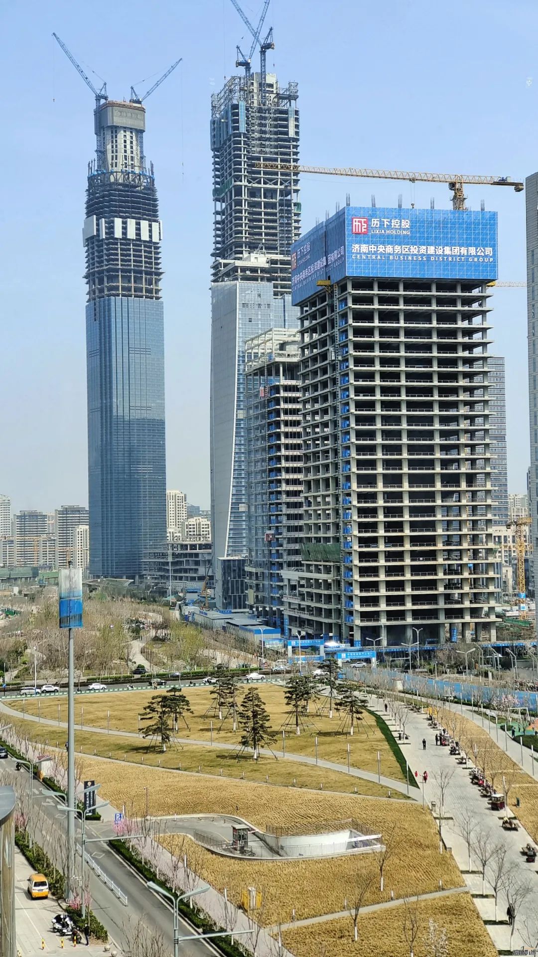 济南CBD最新进展,城市新核心的动力引擎持续推动发展
